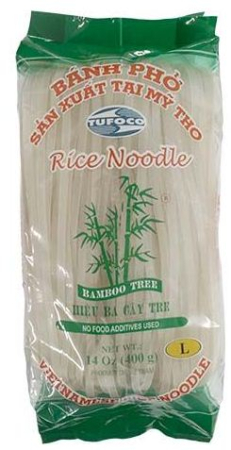 Produse - Taitei de orez 5mm (L) 400g BAMBOO TREE