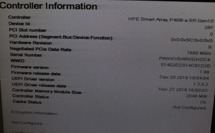 Controller HPE Smart Array P408i-a SR Gen 10 12G 2Gb [3]