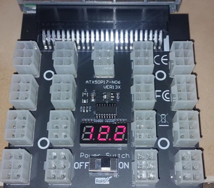 Kit Breakout Board + Sursa Server Dell 750W Platinum EPP 61.47A [3]