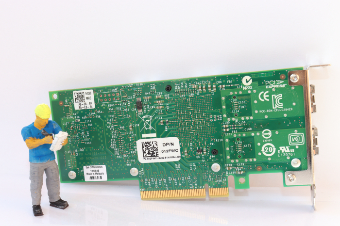 Placa retea Originala Intel X520-DA2 SFP+ Dual Port 10Gb 012FWC Low Profile [2]