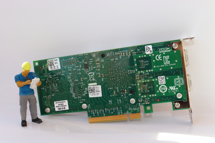 Placa retea Originala Intel X520-DA2 SFP+ Dual Port 10Gb 0942V6 Low Profile [2]