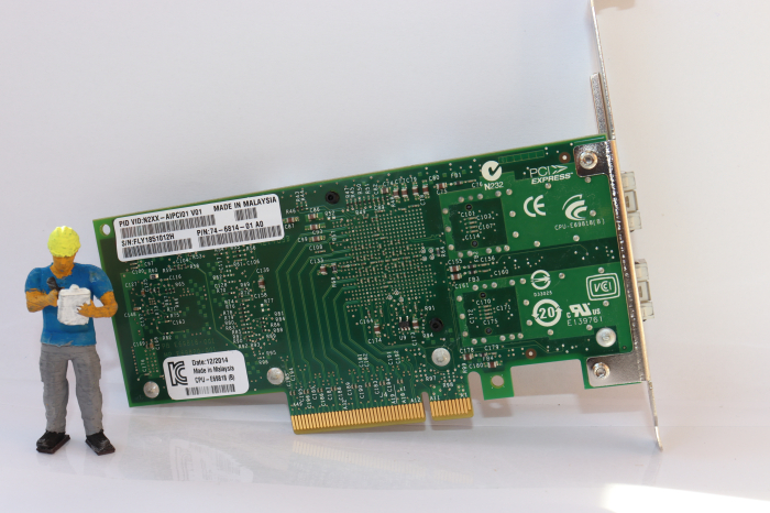 Placa retea Originala Intel X520-DA2 SFP+ Dual Port 10Gb Cisco 74-6814-01 High Profile [2]