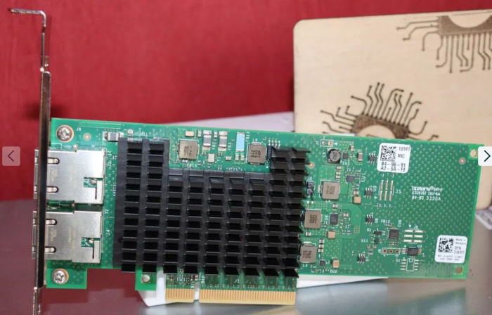 Placa Retea Server/Nas Dell Intel X710-T2L 2 x 10Gb RJ45 1WYFT [2]