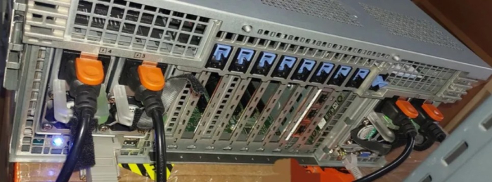 Server AI/ML/GPU Dell 4U PE R930 88Core/172Th 256Gb 9.9Tb 4400W +Rails [2]