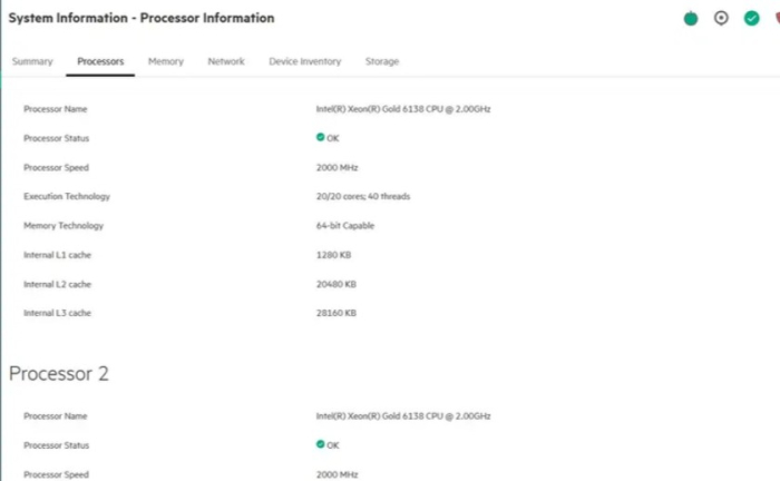 Server HPE DL360 Gen 10 8SFF 40Cores 64Gb 2400MHz E208i-a SR 1600W [2]