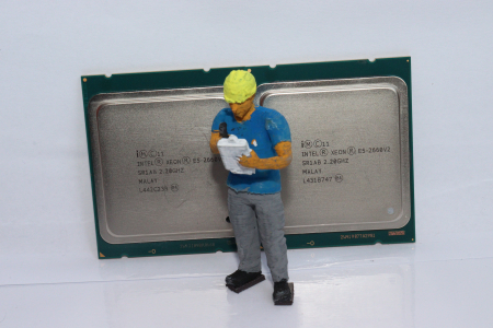 Procesoare - 2 x Procesor Intel Xeon E5-2660 V2 10Cores/ 20 Threads 2.2/3.0GHz