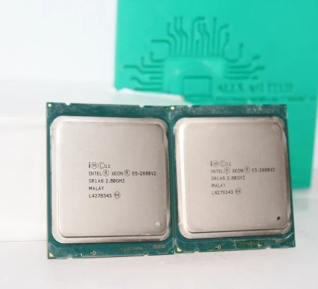 Procesoare - 2 x Procesor Intel Xeon E5-2680 V2 10 Cores/ 20 Threads 2.8/3.6GHz