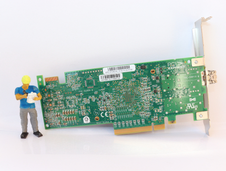 Adaptor HBA Emulex LPe16000 SFP+ Fiber 16Gbps + Bonus Modul Avago [1]