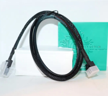 Alte Cabluri & Accesorii - Cablu Mini Sas HD SFF-8643 to Mini Sas SFF-8087 12Gbps 1 M Nou