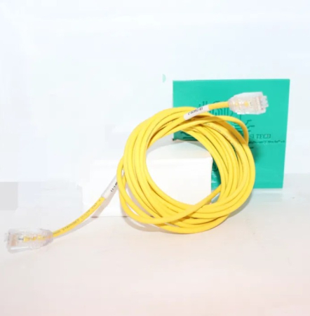 Cabluri Optice/RJ45 - Cablu Patch Cord Cat 6 RJ45-RJ45 CM/LSZH 28AWG Panduit UTP28SP3MYL 3 M