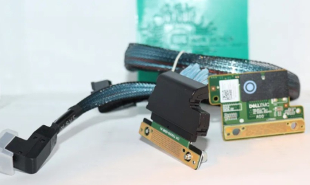 Alte Cabluri & Accesorii - Kit Perc Cablu 0N7HT1 + Interposer 004M4C pt Server Dell R740/XD Nou