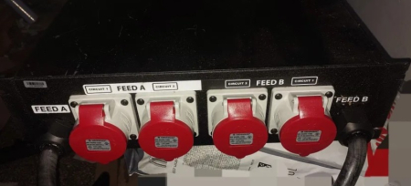 PDU( Power Distribution Unit) 3U Rack 2 x 32/ 24A GEIST USA 4 Prize [2]