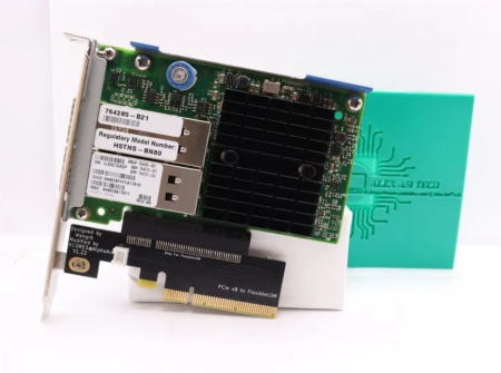 Placi de Retea - Placa de retea Server HP 544+FLR-QSFP 10Gb/40Gb 764285-B21 +Adaptor PCIE