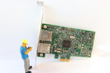 Placi de Retea - Placa Retea Dual Port Gigabit RJ45 HP 332T Broadcom BCM5720