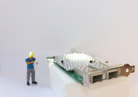 Placa retea Originala Intel X520-DA2 SFP+ Dual Port 10Gb 0942V6 Low Profile [2]