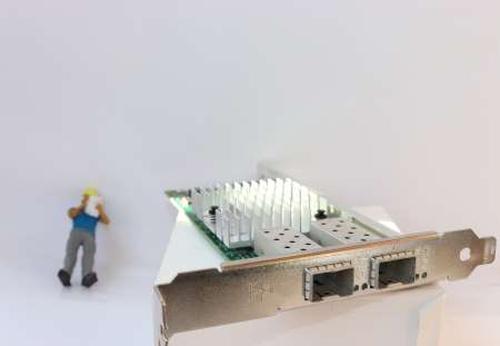 Placa retea Originala Intel X520-DA2 SFP+ Dual Port 10Gb Cisco 74-6814-01 High Profile [2]