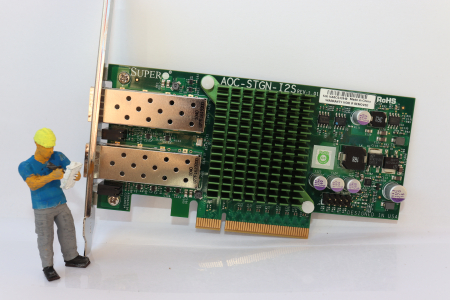 ENTERPRISE - Placa Retea SuperMicro AOC-STGN-I2S 2 x 10Gb SFP+ Noua