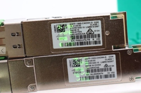 Module Optice - Transceiver/Modul Optic Cisco 100Gbase QSFP-100G-CWDM4-S 2Km SMF L
