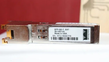Module Optice - Transceiver SFP CISCO RJ45 SFP-GE-T EXT USA 1000Base-T 100m 30-1421-0