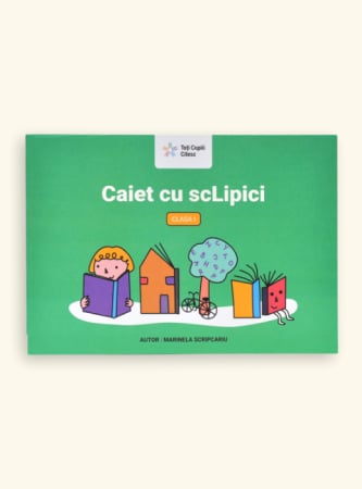 Produse - Caiet cu scLipici clasa I