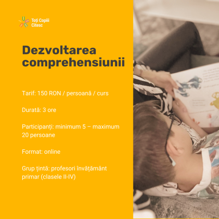 Cursuri - Modul 5 - Dezvoltarea comprehensiunii - clasele II-IV - 19 noiembrie 2026
