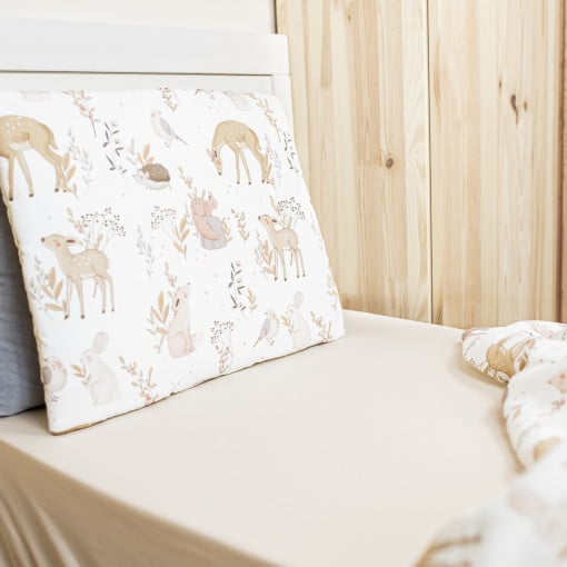 Cearceaf din bumbac 120x60 cm Bej [4]