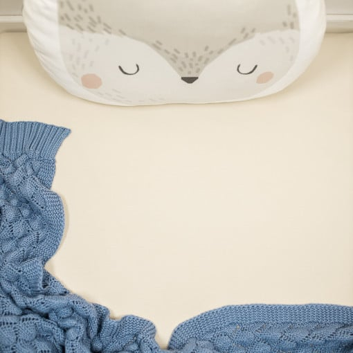 Cearceaf din bumbac 120x60 cm Bej [6]