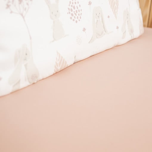 Cearceaf din bumbac 120x60 cm Roz [2]