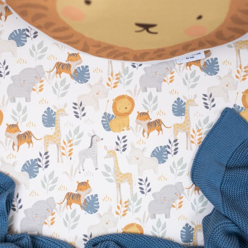 Cearceaf din bumbac 120x60 cm Safari [2]