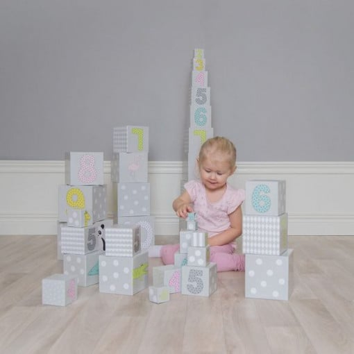 Joc de construit gri pastel [2]