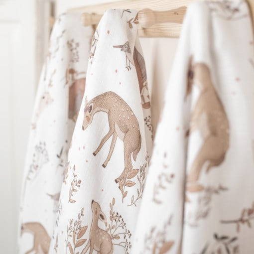 Muselina din bambus Prietenii padurii [3]