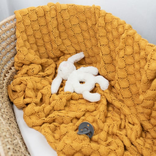 Patura de bambus Mustar [3]