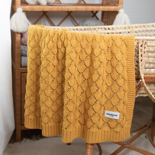 Patura de bambus Mustar [2]