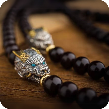 ACCESORII BRATARI - Accessorii Argint Dragon Pu Lao