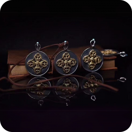 Medalion Sacru Dorja din Argint 925 si Bronz– Forță, Înțelepciune și Conexiune Universală [5]