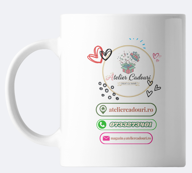 Cum personalizezi cana ta pe AtelierCadouri.ro: Simplu, Creativ și Sigur