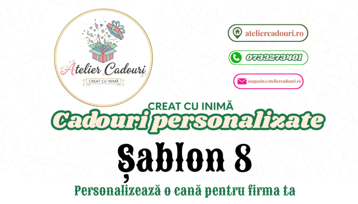 Cană interior și toartă roz - personalizată [10]