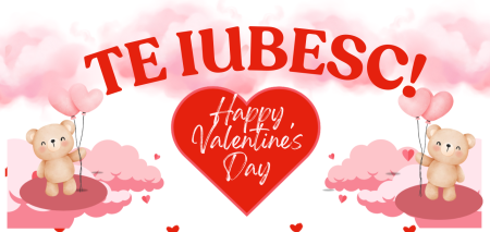 Cană cadou Valentine’s Day – Te iubesc [3]