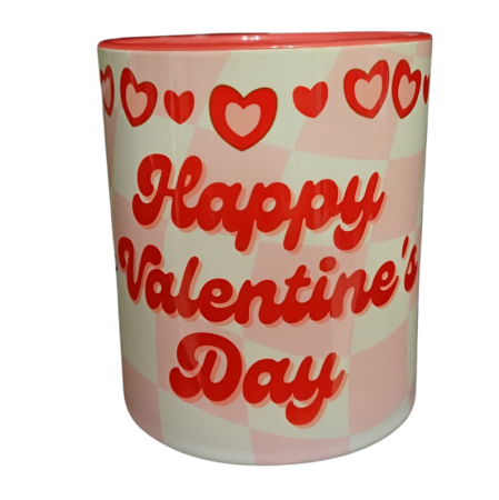 Cană cadou Valentine’s Day cu inimioare [1]