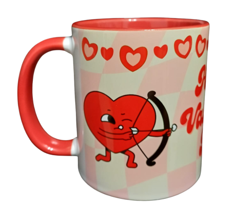 Valentine's Day - Cană cadou Valentine’s Day cu inimioare