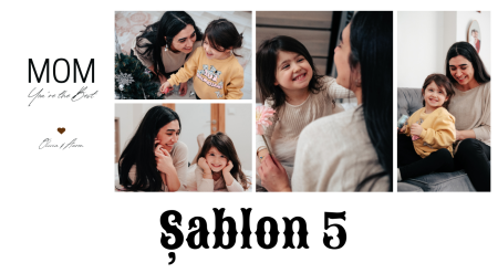 Cană interior negru și toartă inimă albă - personalizată [5]