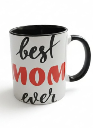 Produse personalizate - Cană personalizata cu mesaj ,,Best MOM ever''