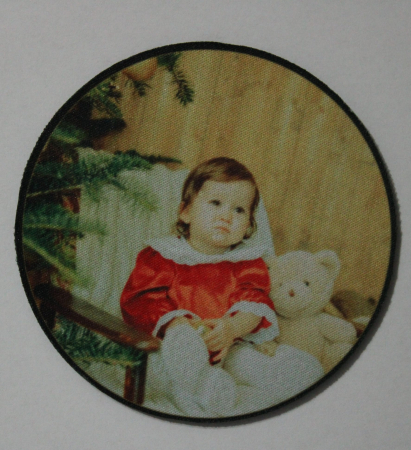 Suport pahar textil rotund - grosime 2 mm, diametru 9 cm [1]