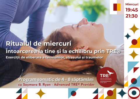 Grupuri de TRE® - Întoarcerea la Tine și la Echilibru prin TRE®  - grup săptămânal | @Sambodhi Studio