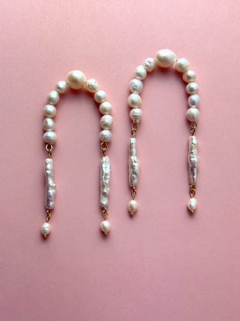 Cercei - Cercei Pearl Arc Gold