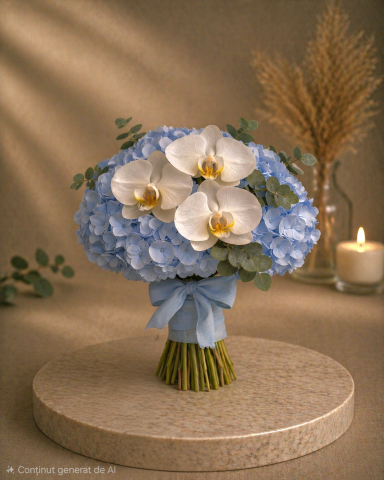 Buchete - Buchet "Legământ Senin Bleu"