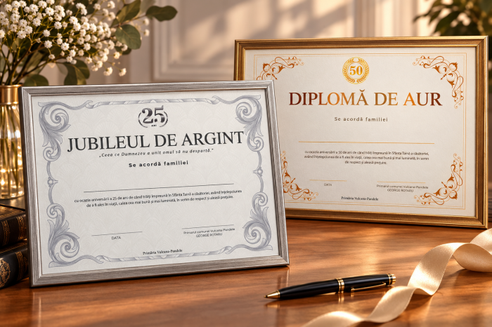 Diplomă A4 Personalizată | Carton 300g | Rame Opționale [2]