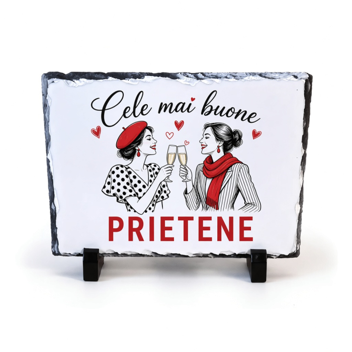 Placă din Ardezie Naturală Personalizată 20x15 cm [2]