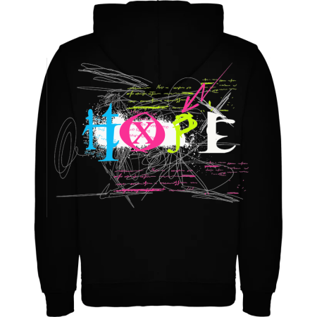 Hanorace Personalizate - Hanorac Personalizat "HOPE" Streetwear – Imprimeu Față & Spate