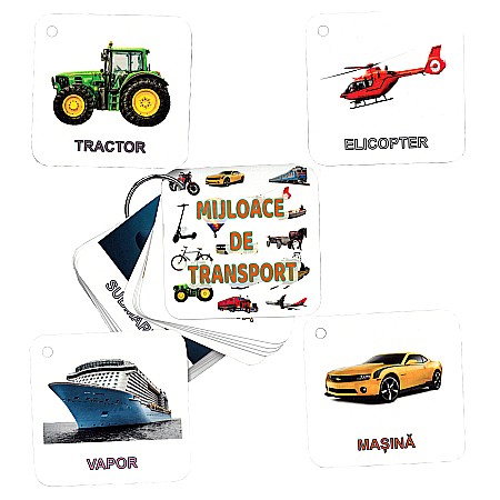 Cartonașe pe inel - Cartonașe pe inel - Mijloace de transport